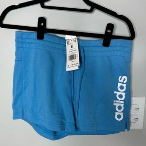 Adidas blue shorts ex brand new with tags